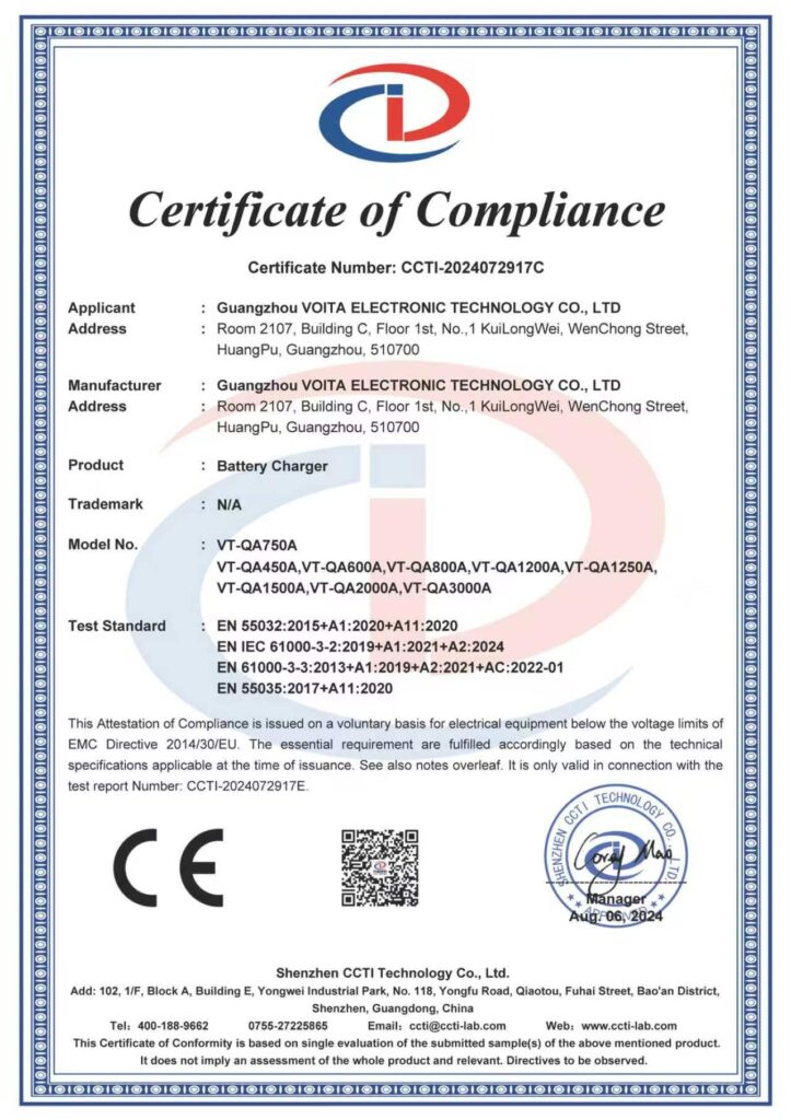 Industrial power certifications for Expansuccess power products