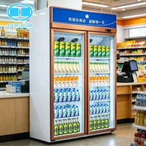 CHD-2 Combined Standing Vertical Commercial Refrigerator